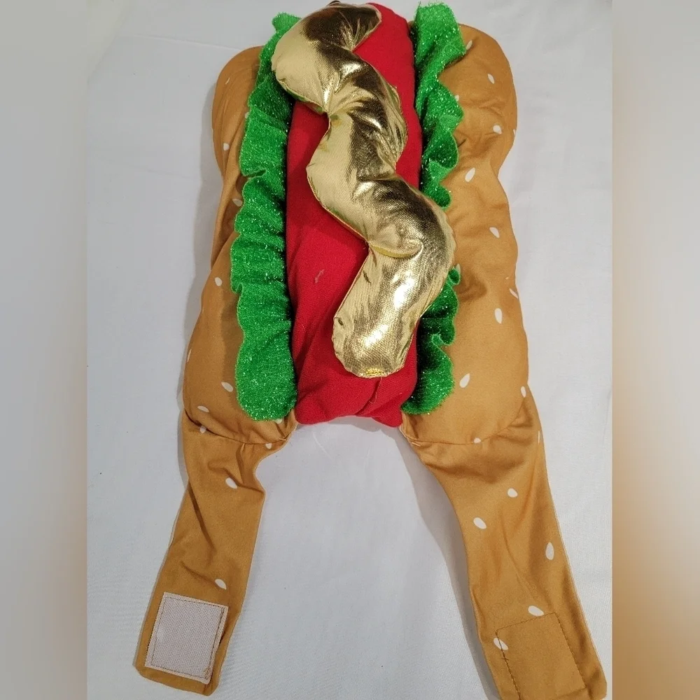 Vibrant Life Hot Dog Halloween Pet Costume For Dog Or Cat  Size Medium